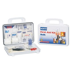 NOR-FIRST AID KIT, PLASTIC CASE